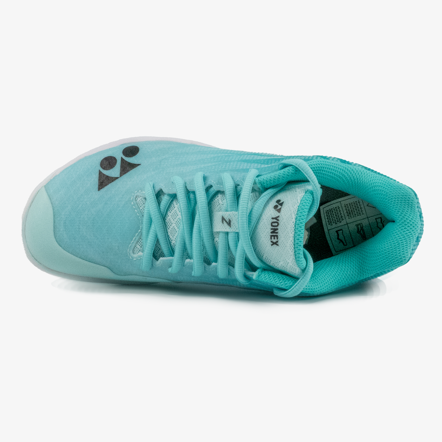 Yonex Aerus Z2 Women's Badminton Shoes - Lightweight & Breathable Mint Green Court Shoes for Indoor Sports & Training
