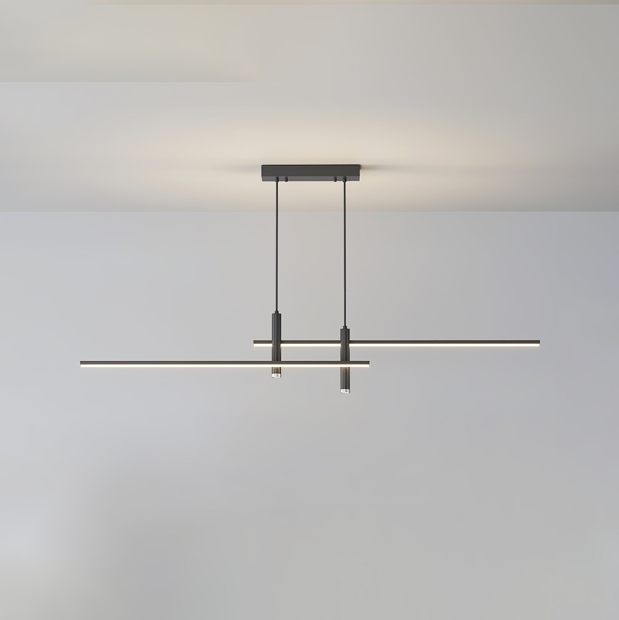 Links Island Pendant Light - Modern Glass Hanging Light Fixture for Kitchen Island, Dining Room & Bedroom - Elegant Home Decor Lighting Solution