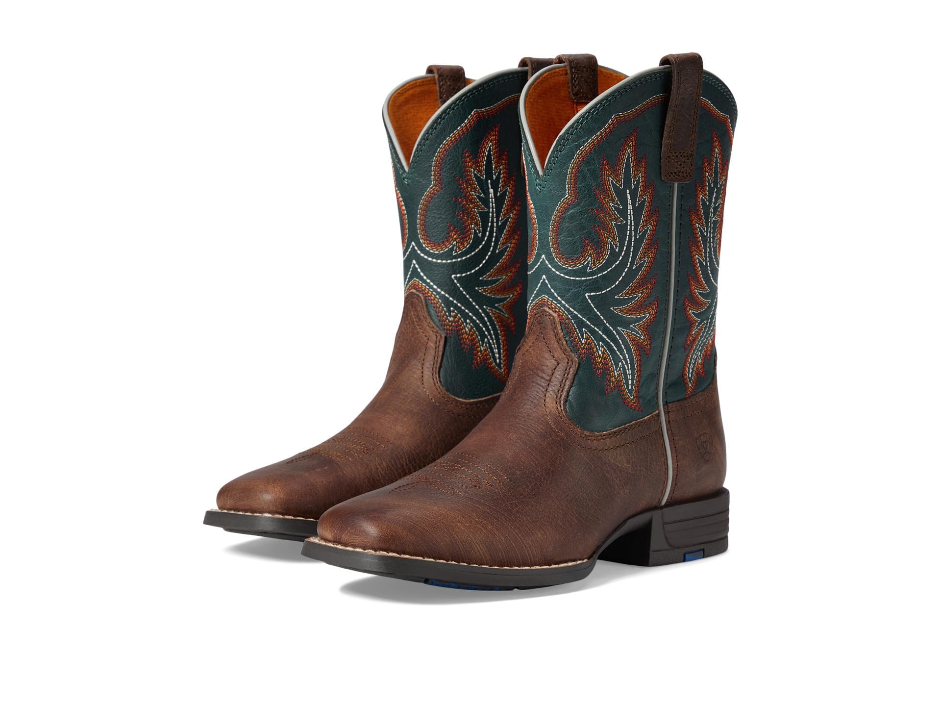Ariat Unisex Kids' Wilder Western Boots - Durable Leather Cowboy Boots for Boys & Girls - Perfect for Rodeo, Horse Riding & Western Fashion