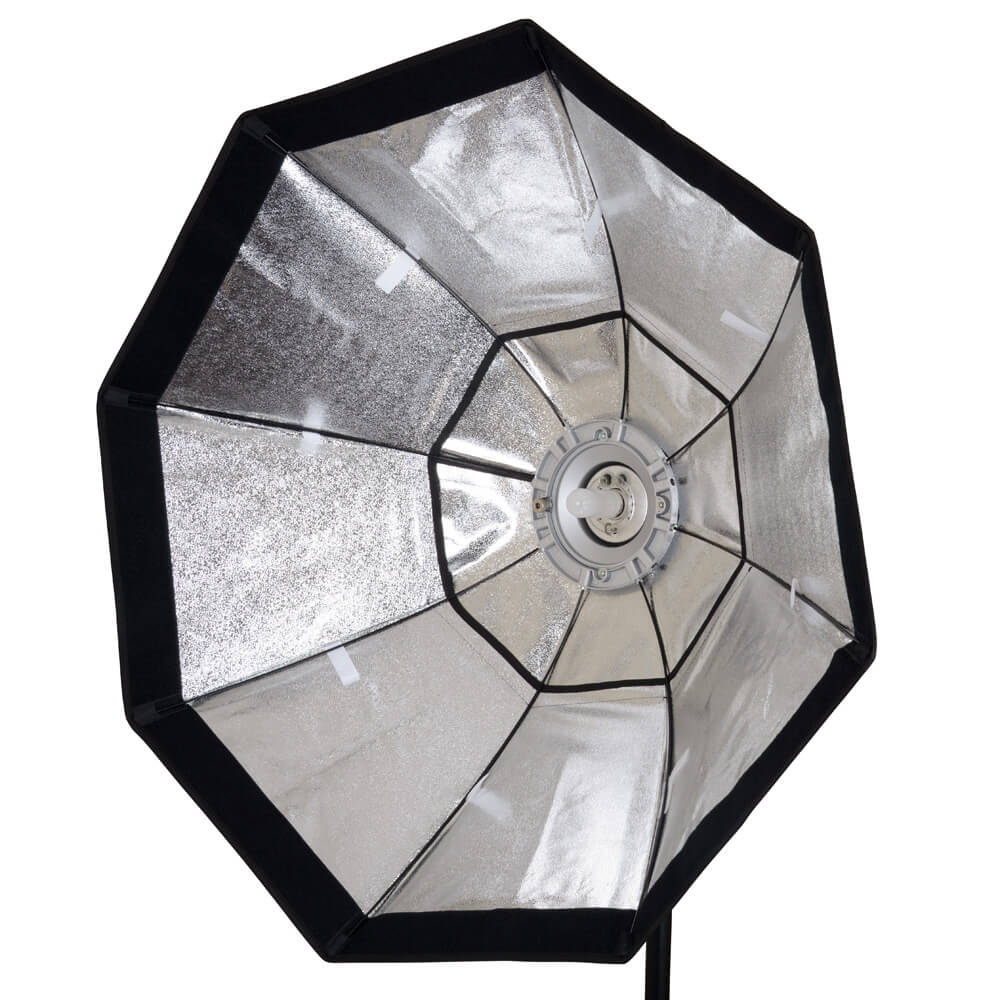 4ft Octagonal Softbox with 5cm Grid - Professional Photography Lighting Diffuser for Studio Portraits, Product Shoots & YouTube Videos