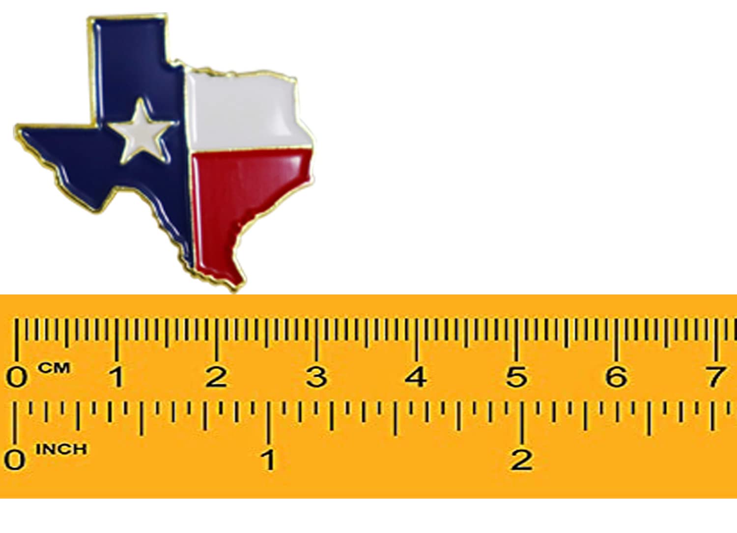 12/24/100 Pack Texas State Lapel Pins - Waving Flag Patriotic Texan Map Metal Pins Bulk - US Souvenir Gift for Veterans Day, Political Events & Texas Pride Collection