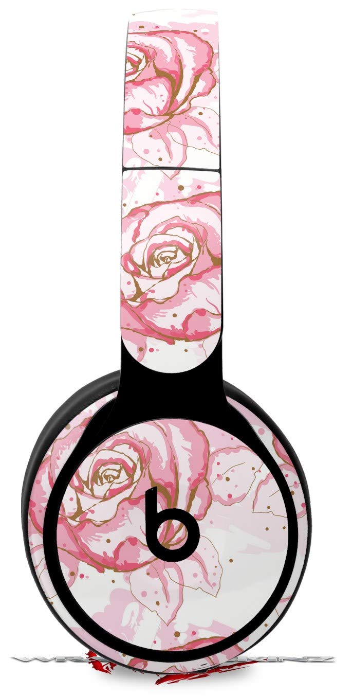 Flower Rose Skin Decal Wrap for Beats Solo Pro Headphones - 13 Unique Designs (Headphones Not Included) - Perfect for Personalization, Protection, and Style Enhancement