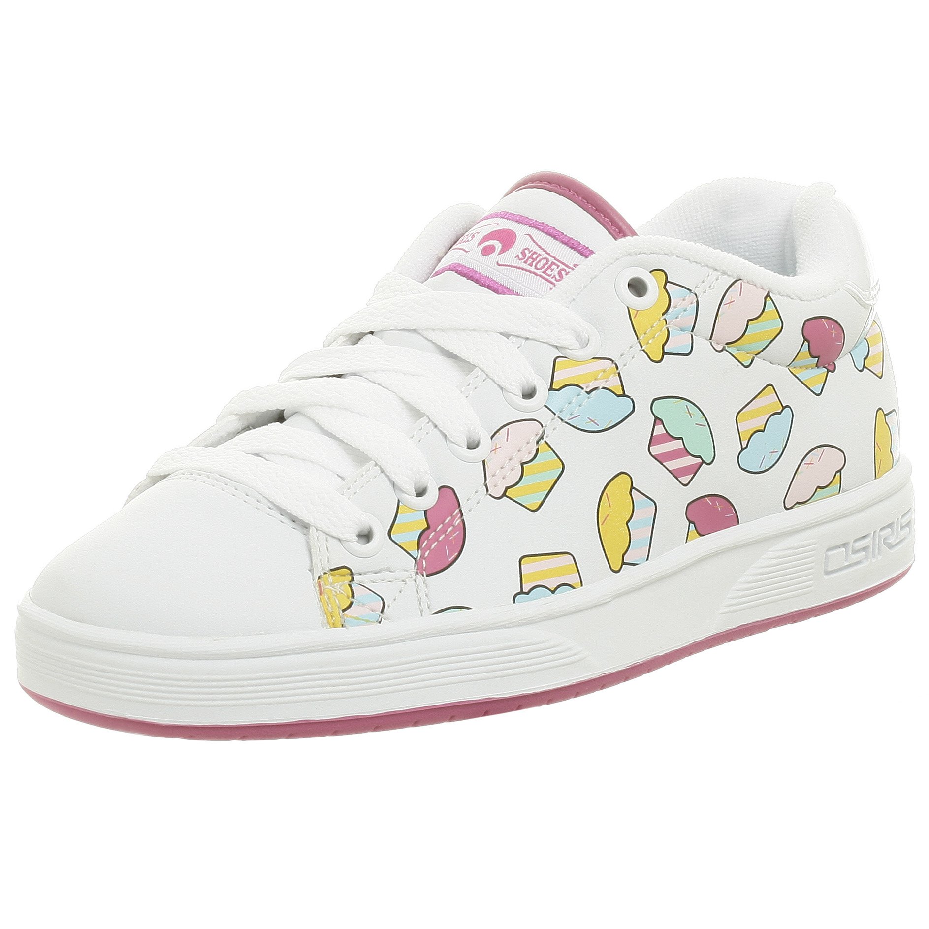 Osiris Little Kid/Big Kid Girls Troma Sneakers - Stylish & Comfortable Skate Shoes for School, Play & Everyday Wear