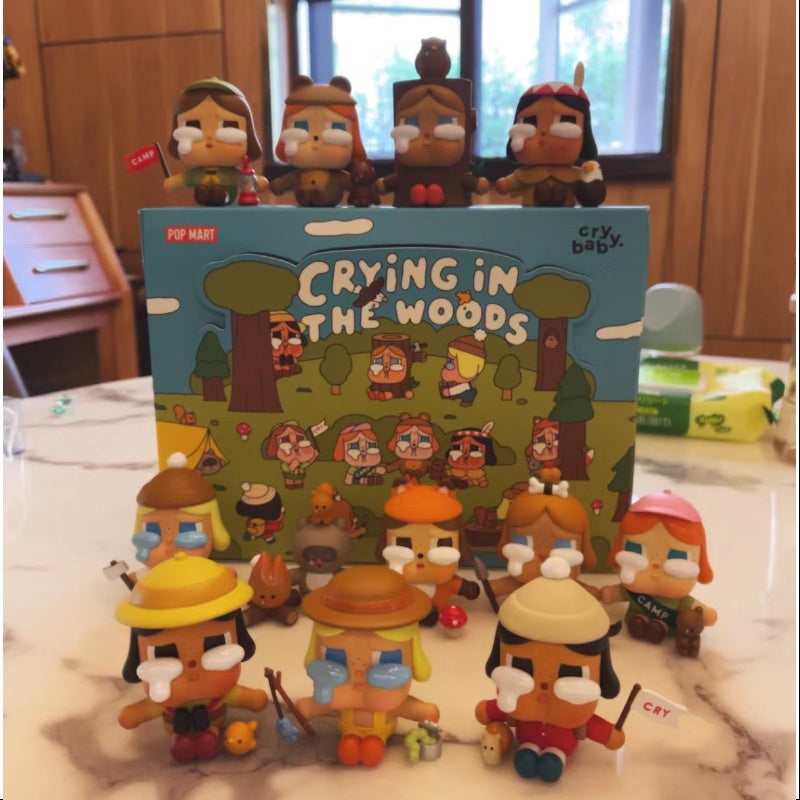 Crybaby Crying In The Woods Series Complete Set - Limited Edition Collectible Figures for Anime Fans | Perfect for Display, Gifts, and Themed Collections
