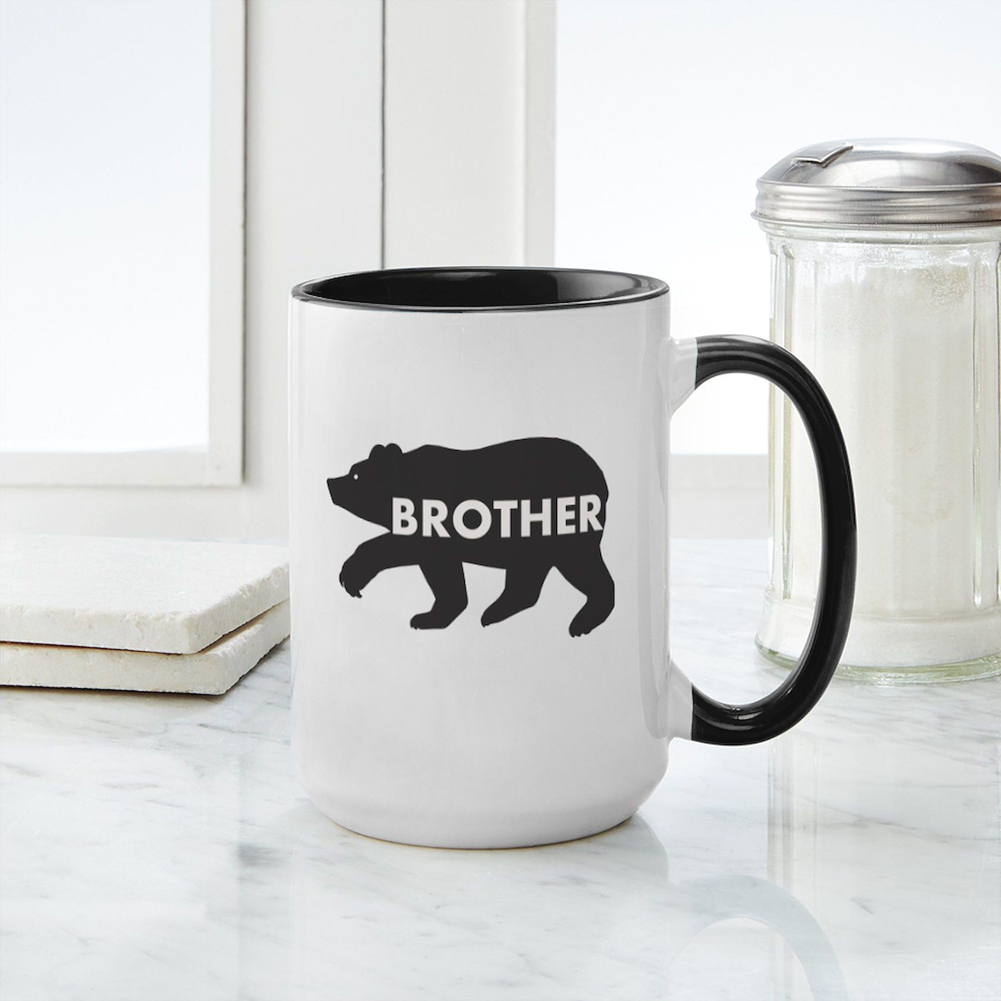 Brother Bear 15 oz (444 ml) Ceramic Coffee Mug - Disney Inspired Gift for Fans, Hot & Cold Drink Cup - Perfect for Home, Office, or Movie Nights