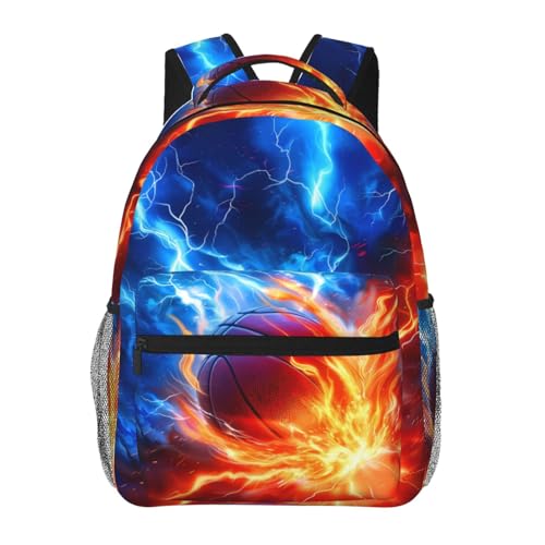 Fire Lightning Basketball