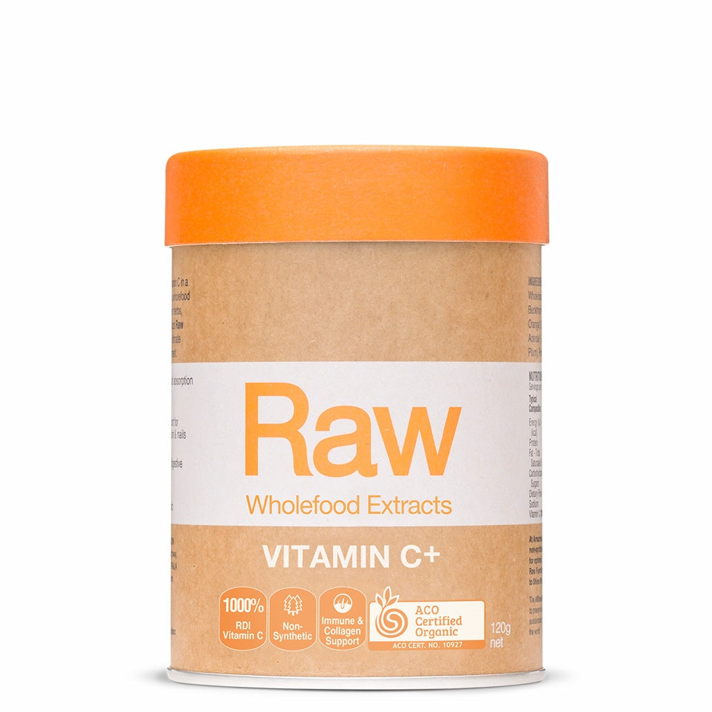 Amazonia Raw Vitamin C Powder - 100% Pure & Natural Vitamin C Supplement for Immune Support, Skin Health & Energy Boost | Perfect for Smoothies, Juices & DIY Skincare
