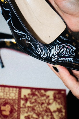 Repurposed Christian Louboutin Pump - Vintage Designer High Heels for Women | Perfect for Weddings, Parties & Special Occasions