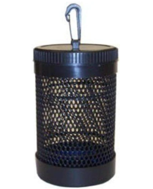 Danielson Bait Barrel 4 5/8x9 - Premium Fishing Bait Storage Container for Freshwater & Saltwater Fishing - Ideal for Boat, Kayak, and Shore Fishing Trips