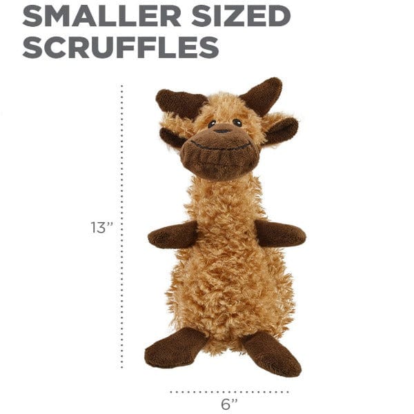 Outward Hound Scruffles Plush Dog Toy - Soft & Durable Chew Toy for Small & Large Dogs - Perfect for Indoor Play, Training & Cuddling