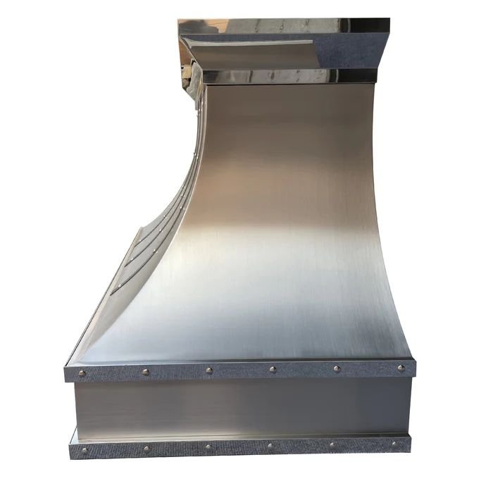 Stainless Steel SINDA Tuscan Range Hood SRH7 C3TRB - 30 Inch Under Cabinet Kitchen Vent Hood with Powerful Exhaust Fan, LED Lights - Perfect for Italian, Mediterranean Style Kitchens