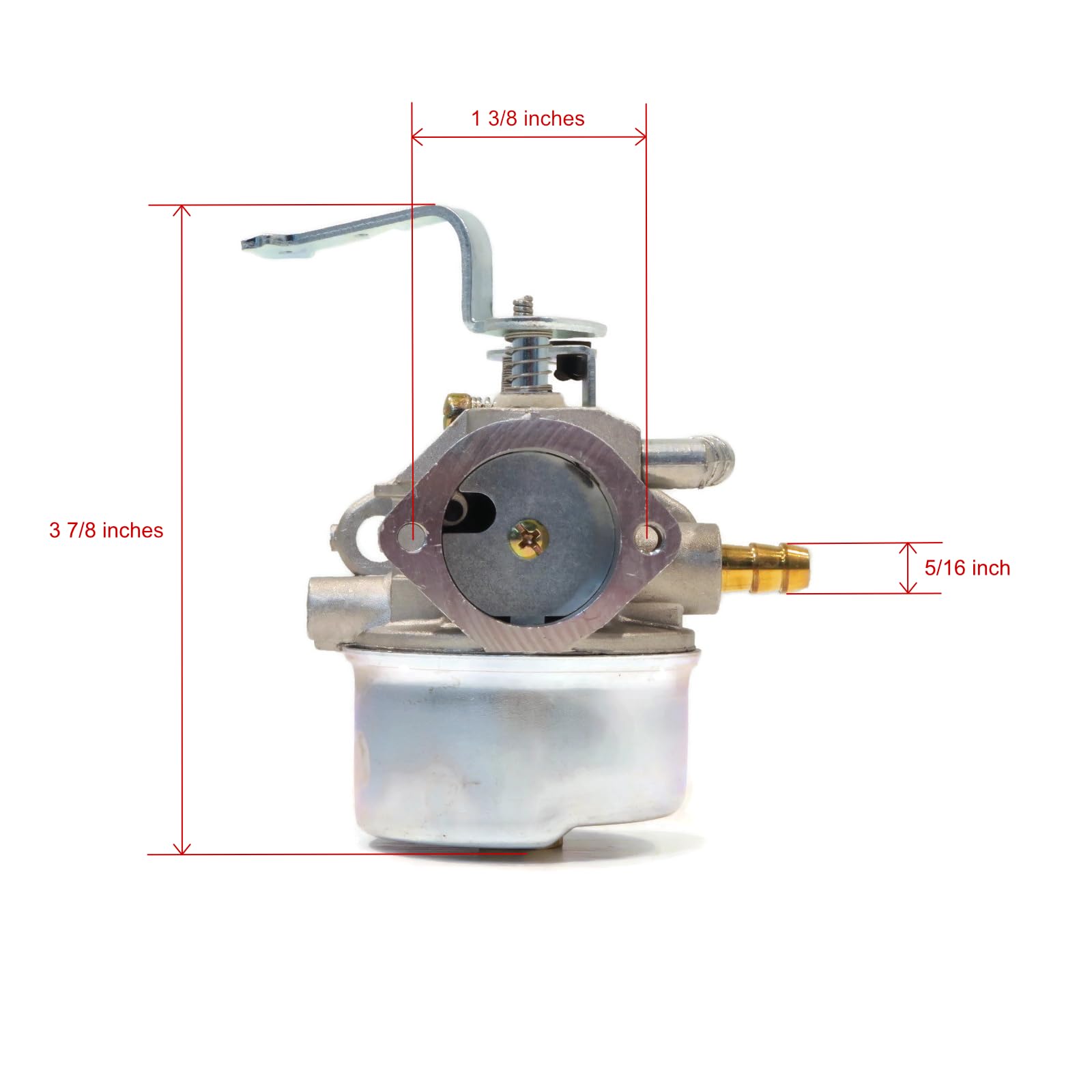 Tecumseh HM100 Carburetor Replacement with Gasket Kit - Compatible with HM100-159386R, HM100-159400R, HM100-159402R - Perfect for Small Engine Repair & Lawn Mower Maintenance