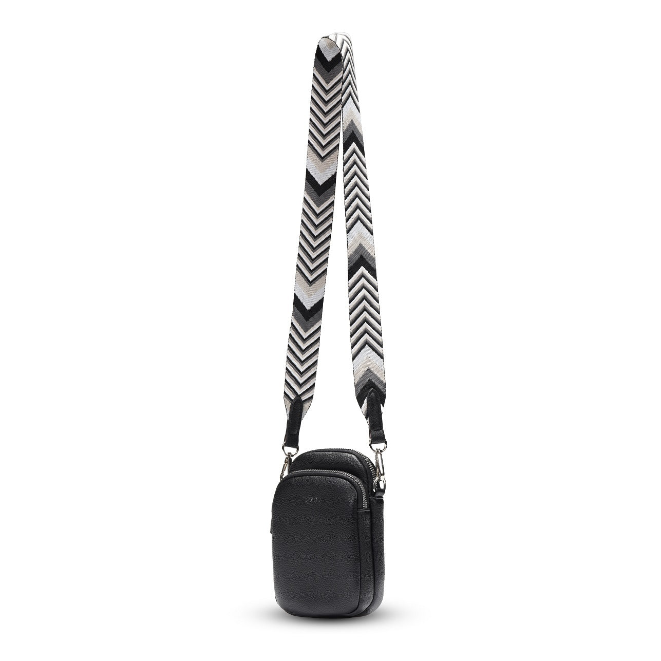 Tosca TH054 Mini Utility Phone Bag - Black | Compact Crossbody Pouch for Phone, Cards & Essentials | Perfect for Travel, Shopping & Everyday Use