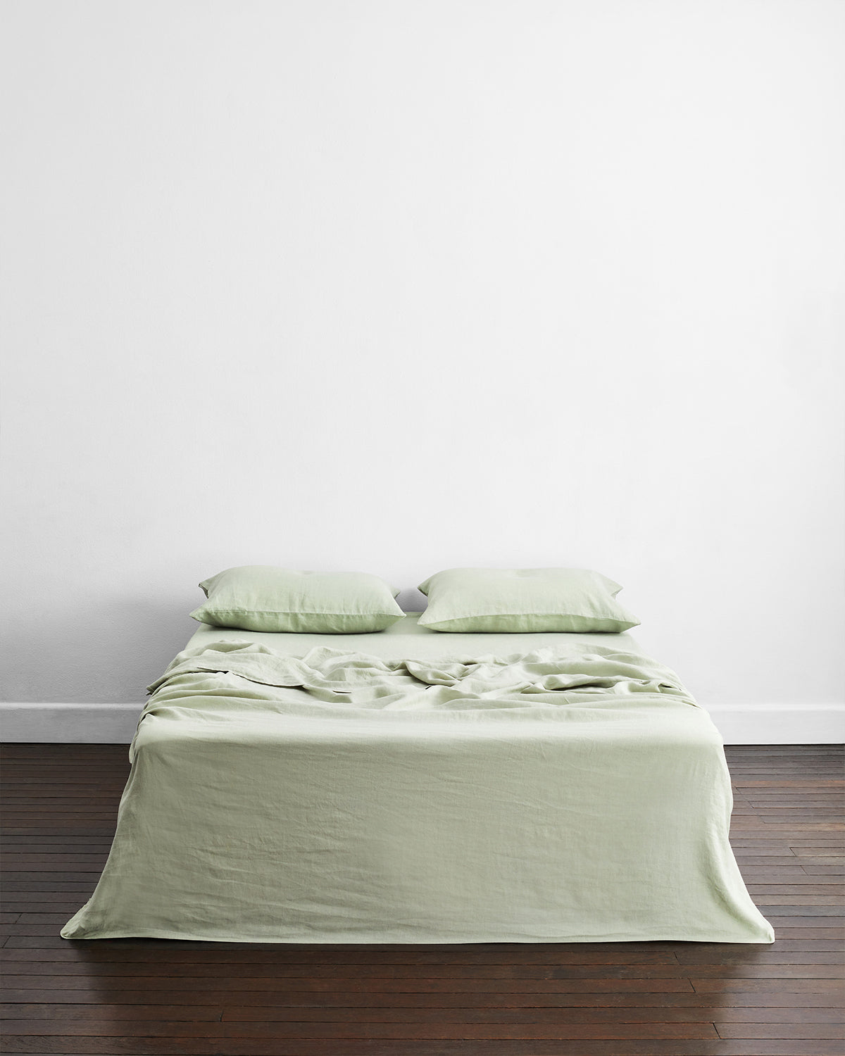 Premium Pistachio, Sage & Rosewater Bedding Set - Luxury 100% Cotton Duvet Cover & Pillowcases - Boho Chic Home Decor for Master Bedroom & Guest Room