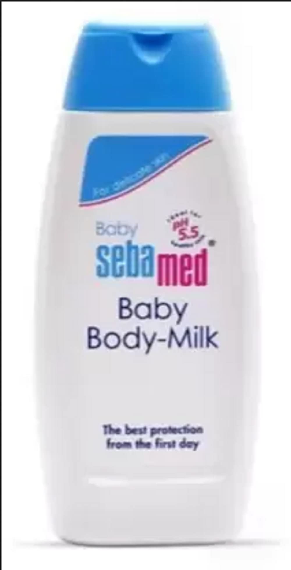 Sebamed Baby Body Milk Lotion 100ml - pH 5.5 Balanced Formula for Dry Skin | Daily Moisturizing Baby Lotion | Gentle Care for Newborns & Infants | Perfect for Bath Time & After-Sun Care