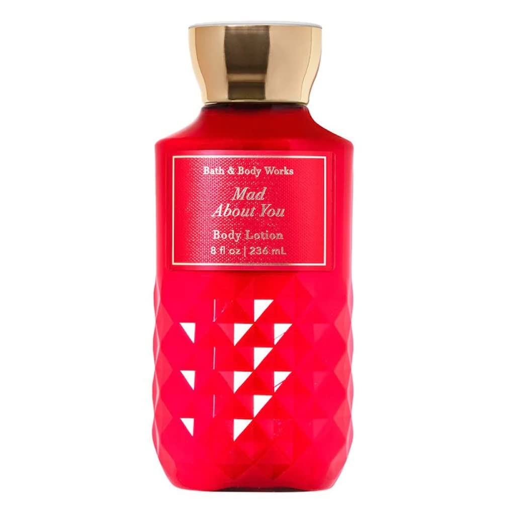 Bath & Body Works Mad About You Body and Hand Lotion - 8oz Pack (Floral Fragrance) | Moisturizing & Hydrating for Dry Skin | Perfect for Daily Use, Gifts & Travel