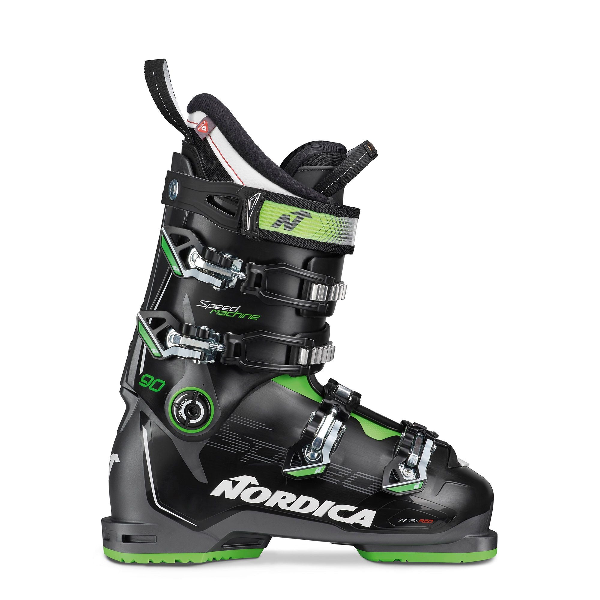 Nordica 2022 SPEEDMACHINE 90 Ski Boots - High-Performance Alpine Ski Boots for Men & Women - Perfect for Downhill Racing & All-Mountain Skiing