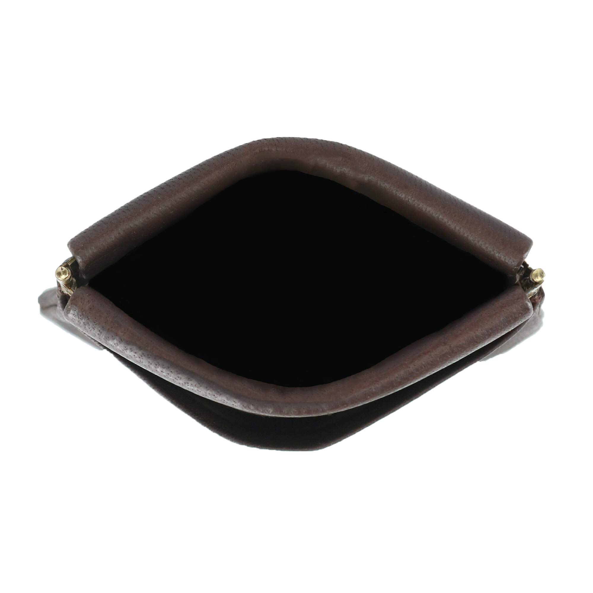 CTM® Genuine Leather Slim Coin Wallet with Multiple Card Slots - Perfect for Everyday Carry, Travel & Minimalist Lifestyle