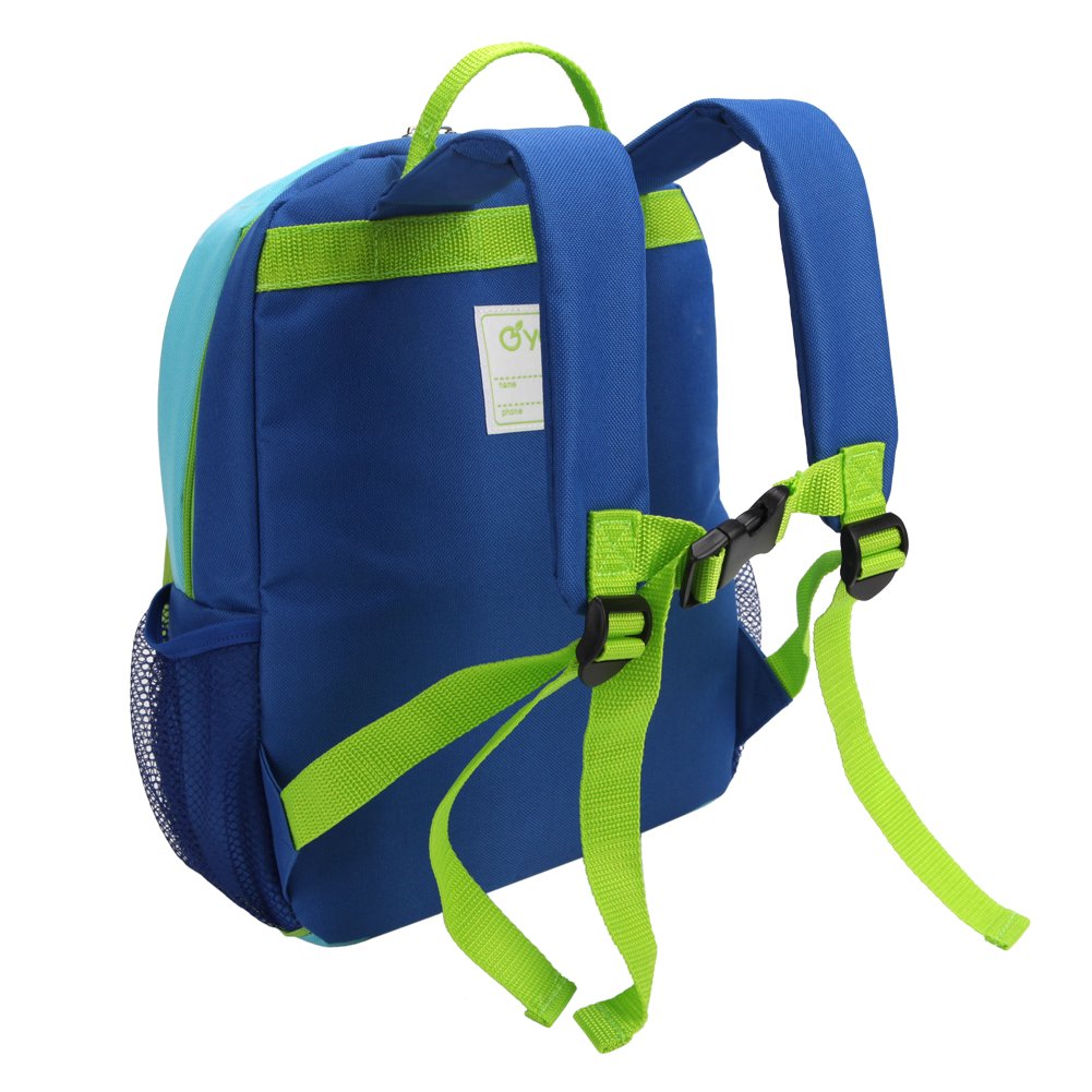 Yodo Toddler Backpack for Boys & Girls - Lightweight Pre-K School Bag with Adjustable Chest Strap & Name Tag - Perfect for Daycare, Preschool & Travel