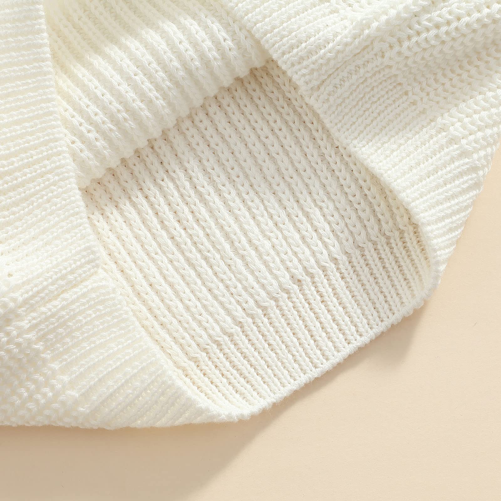 Warm Knitted Chunky Baby Sweater for Infant Toddler - Long Sleeve Cozy Winter Clothes for Boys & Girls | Perfect for Fall & Winter Outings, Family Photos, and Holiday Gatherings