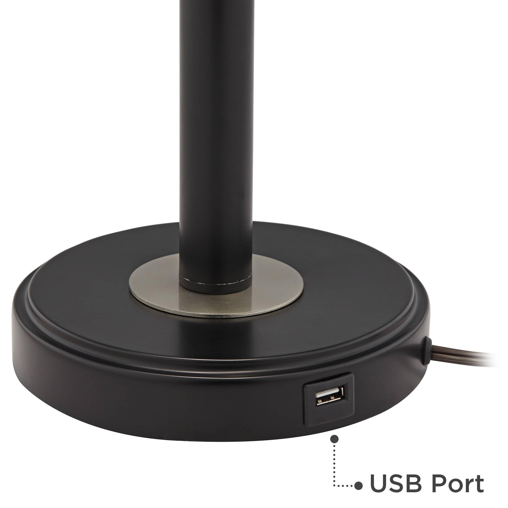 Possini Euro Design Modern Table Lamps Set of 2 - 25