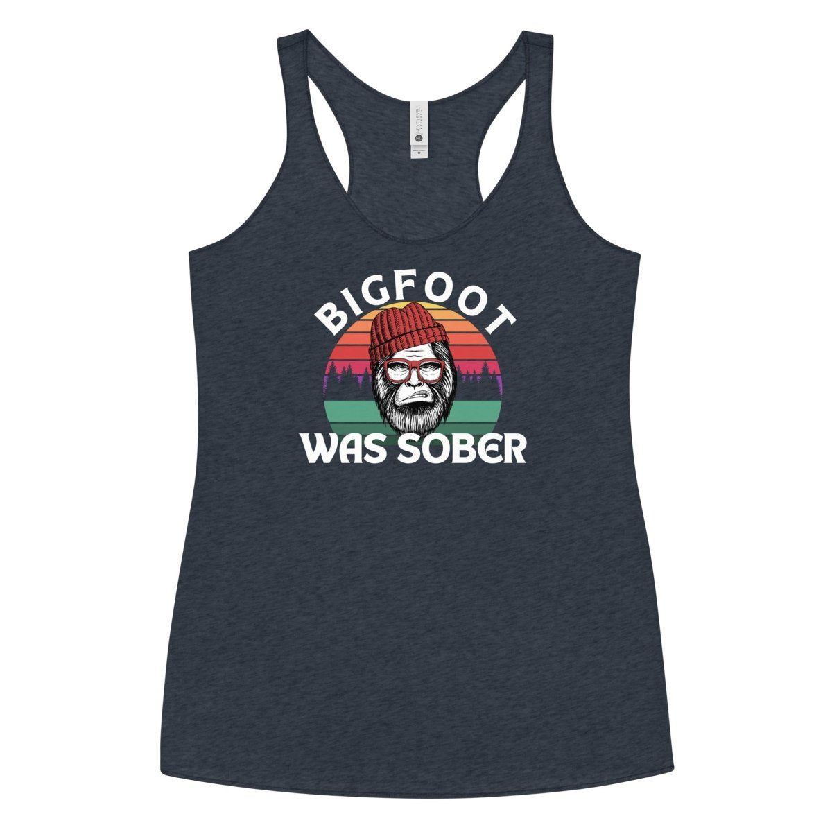 Mythical Sober Strength Racerback Tank Top for Women - Workout & Gym Essential - Perfect for Yoga, Running & Fitness Training