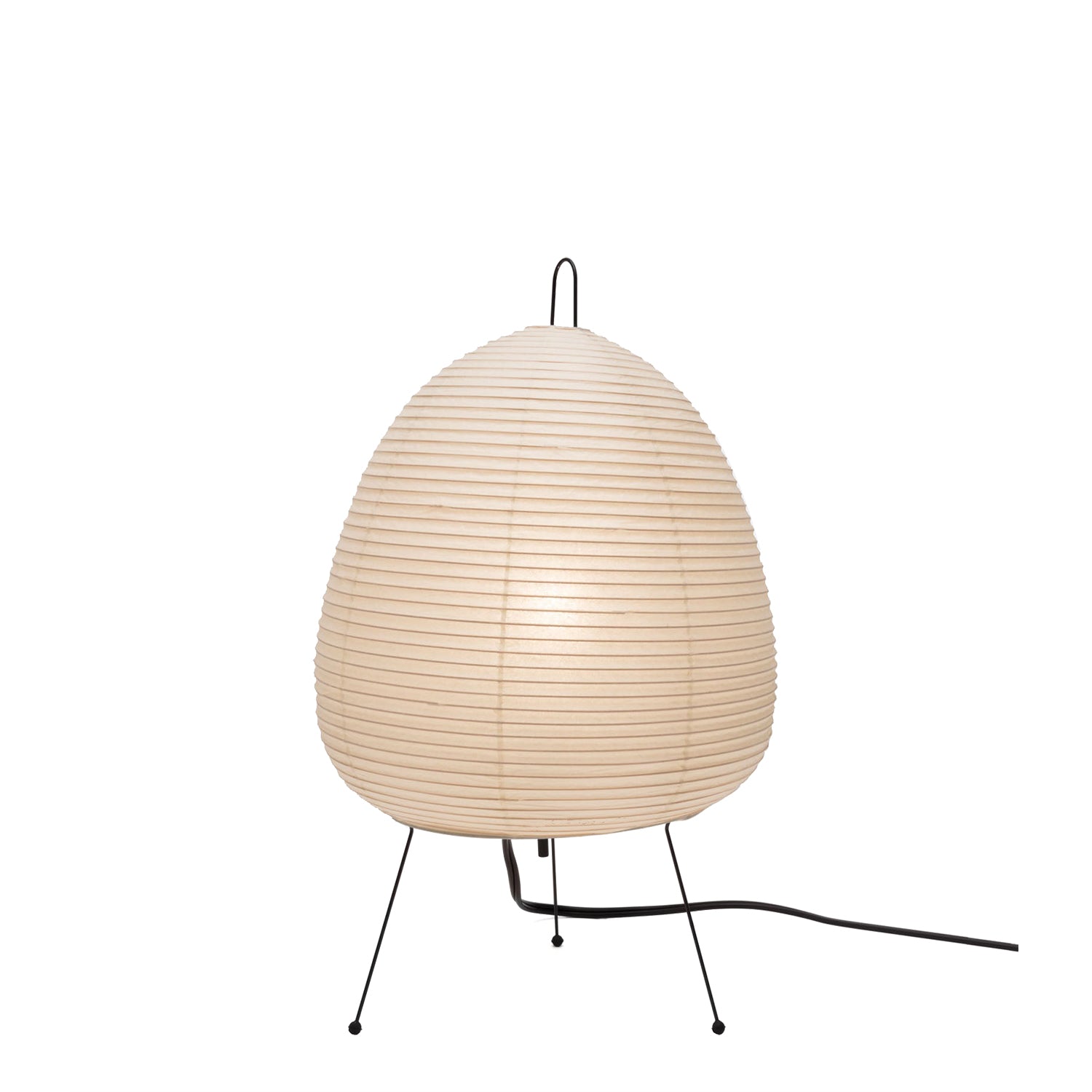 Akari Table Lamp - Modern Japanese Paper Light for Living Room, Bedroom & Office - Soft Ambient Lighting for Home Decor & Relaxation