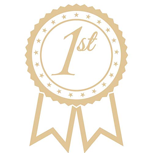 1st Place Plaque Award - Custom Engraved Trophy for Winners & Events