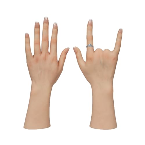 Pair of Nude Hands - With Skeleton
