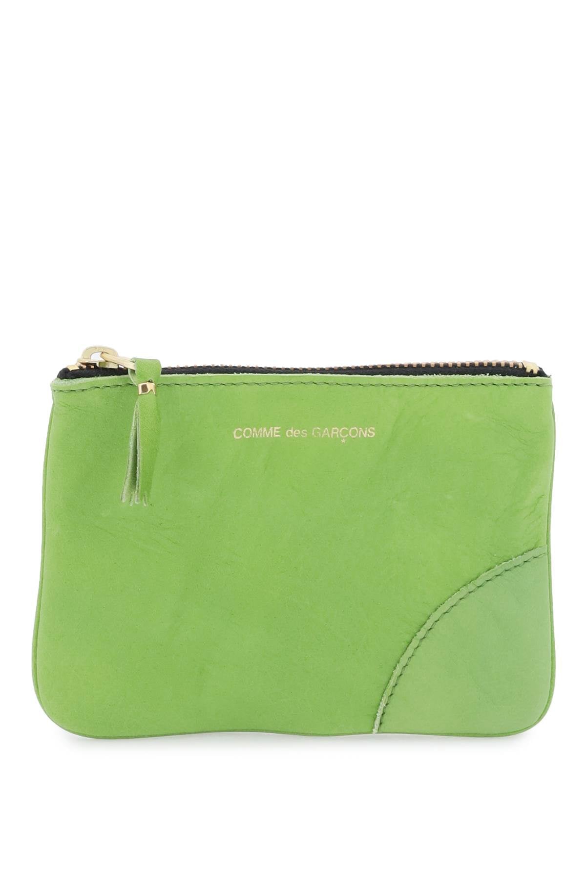 Comme des Garcons Genuine Leather Wallet & Coin Purse - Stylish and Compact for Everyday Use, Travel, and Gifts