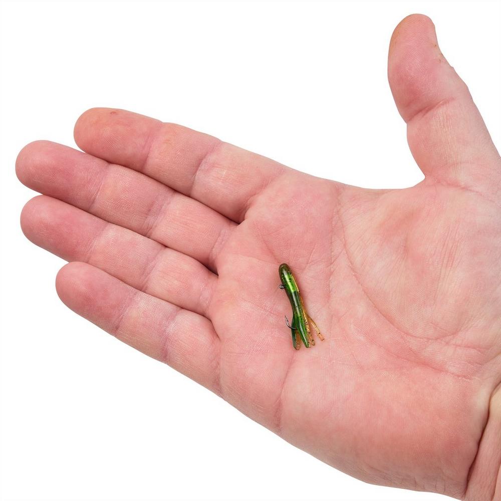 Berkley PowerBait Pre Rigged Atomic Tubes Fishing Lures - 5 Pack for Bass, Trout & Panfish - Perfect for Freshwater & Saltwater Fishing