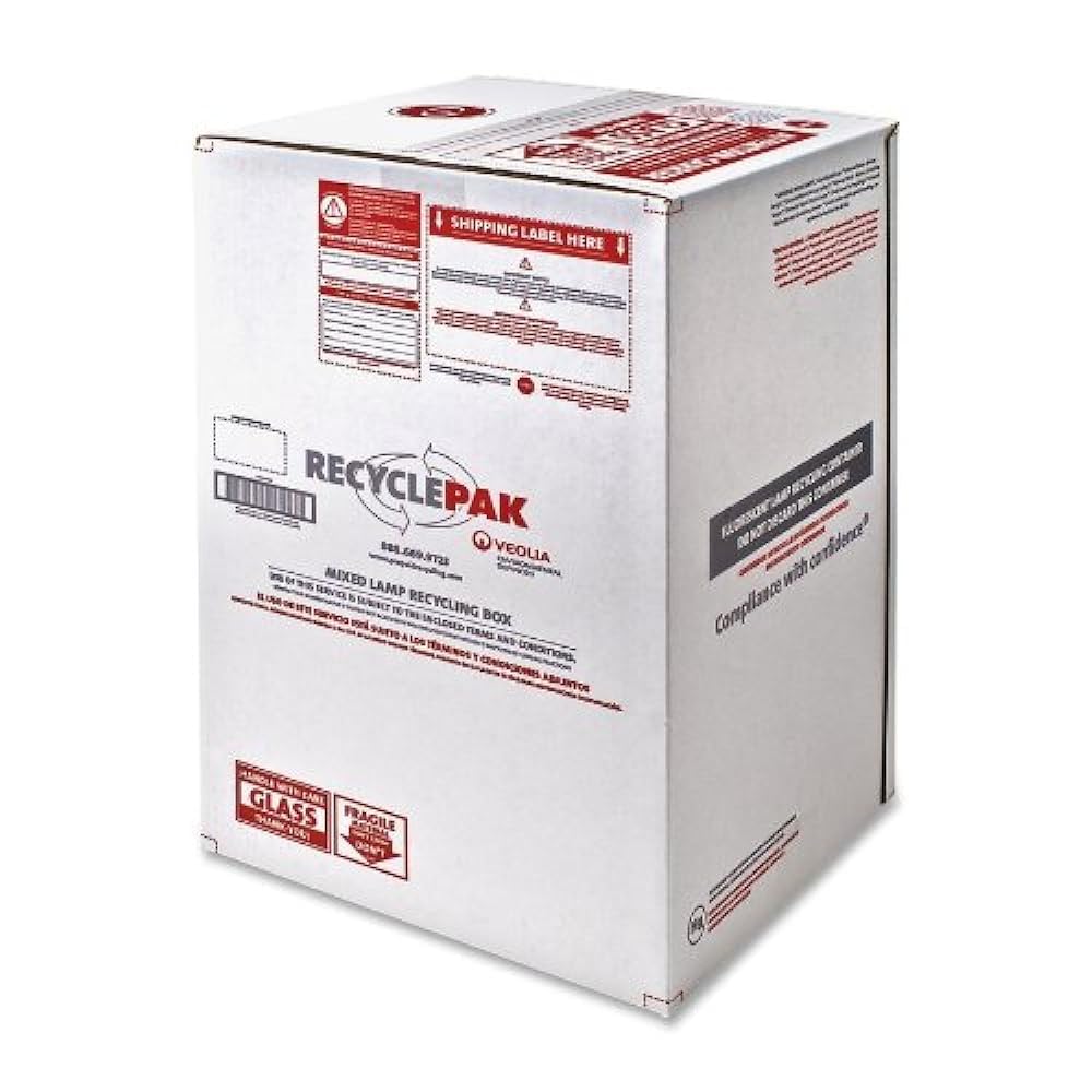 SUPPLY-126 Recycling Kit for Mixed Lamps (2 Feet) - Eco-Friendly Waste Disposal Solution for Offices, Schools & Homes
