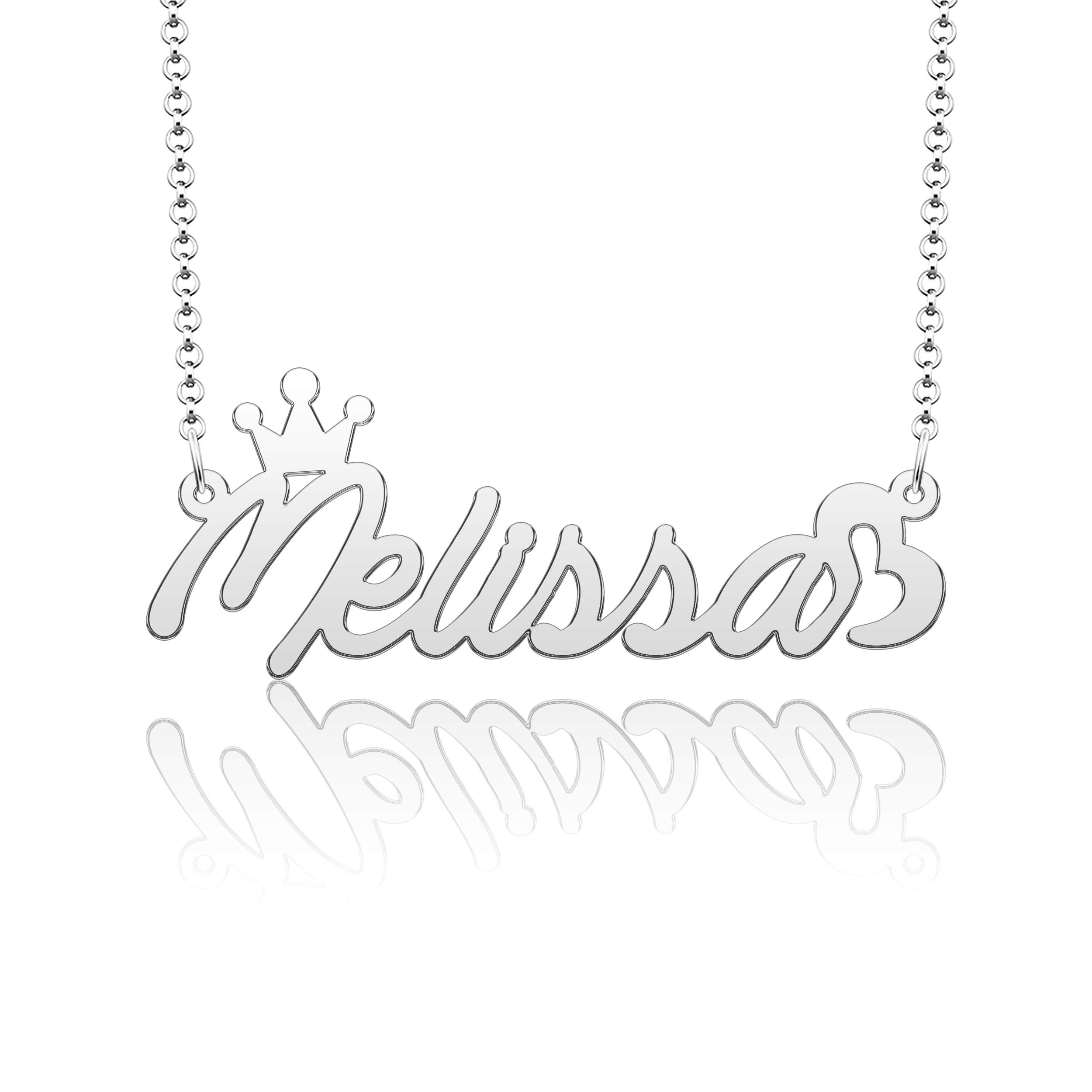 Personalized Name Necklace for Women & Girls - Heart Symbol Copper & Gold Name Jewelry - Perfect for Birthdays, Anniversaries, Gifts & Everyday Wear