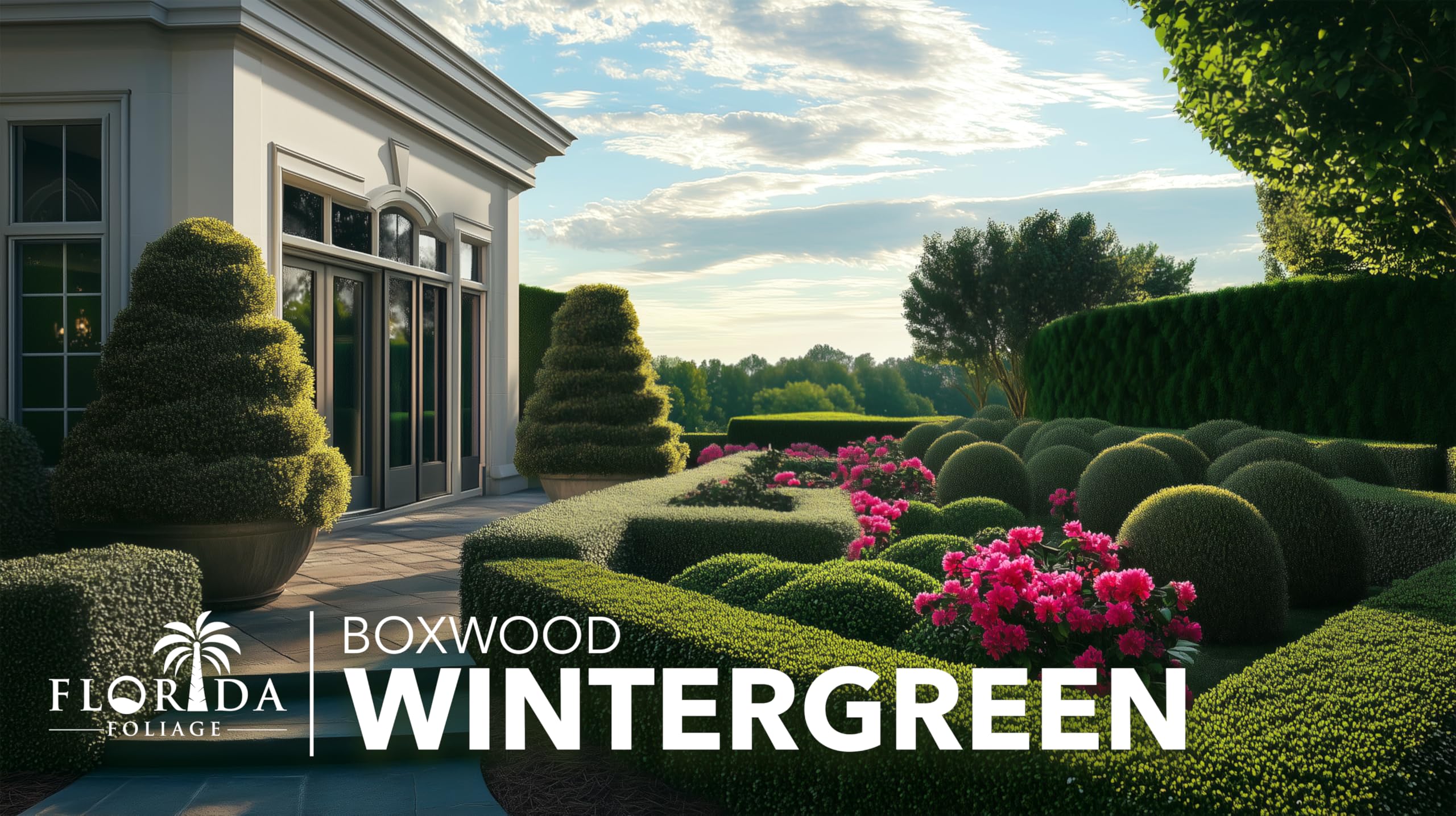 Winter Green Korean Boxwood - 20 Live Plants | Buxus Microphylla Fast Growing Cold Hardy Evergreen Shrubs for Landscaping, Hedges & Garden Borders