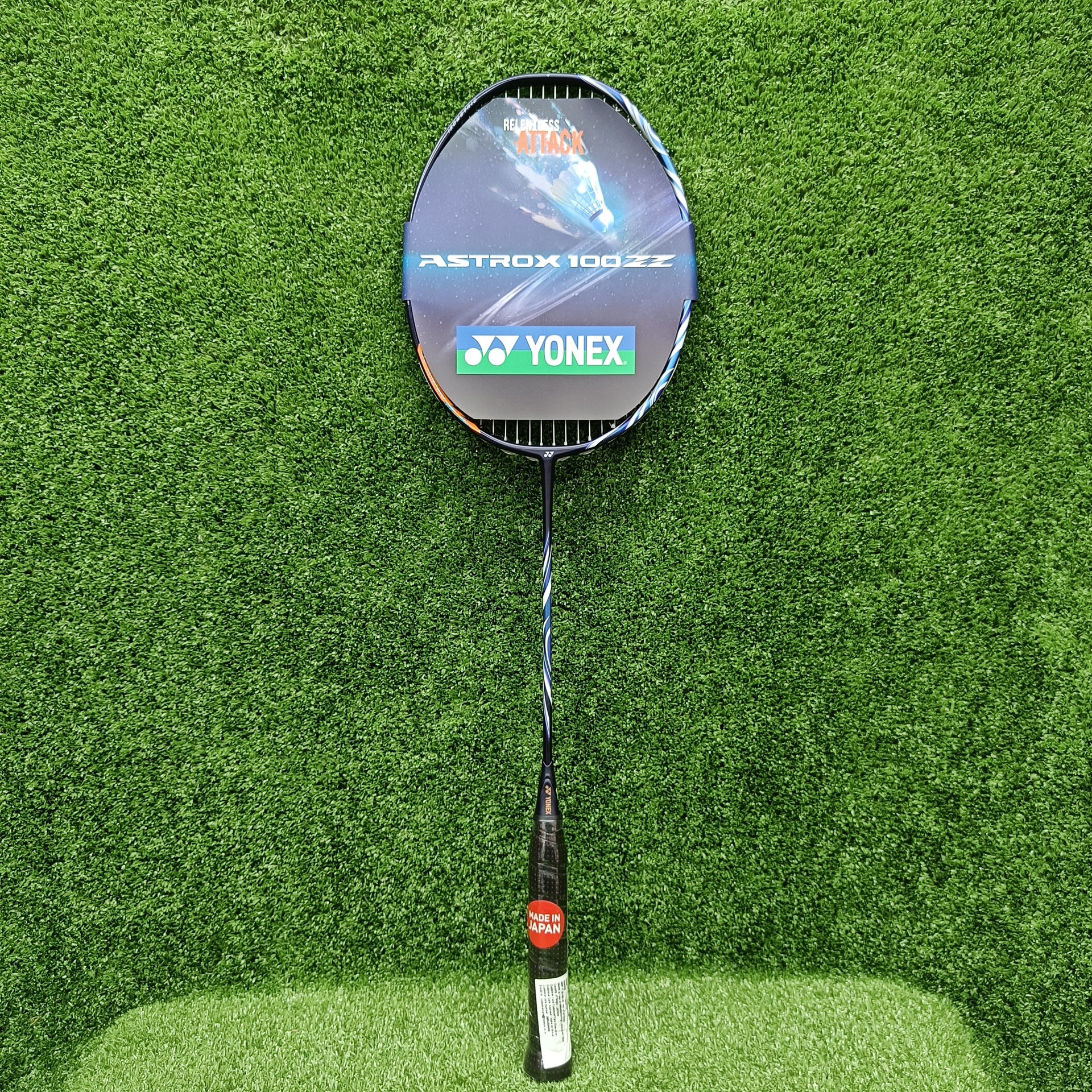 Yonex Astrox 100 ZZ Dark Navy Badminton Racket Unstrung - Professional Grade Japanese-Made Badminton Racquet for Advanced Players | Perfect for Tournaments & Training Sessions