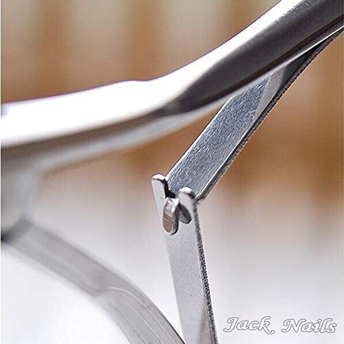 Professional Heavy Duty Stainless Steel Nail & Toenail Clippers for Thick & Ingrown Nails - Cuticle Remover Scissors & Cutters (9.5cm x 6cm) - Perfect for Pedicure, Manicure & Home Grooming