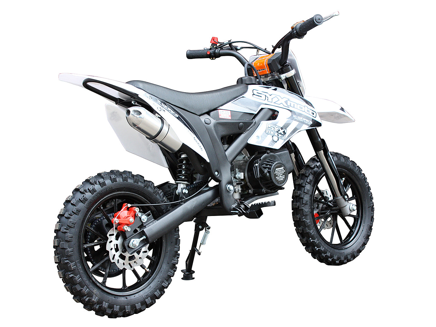 Venom Syxmoto 49cc Racing Motocross Dirt Bike - Automatic Transmission for Kids & Adults - Perfect for Off-Road Trails, Motocross Racing & Backyard Riding