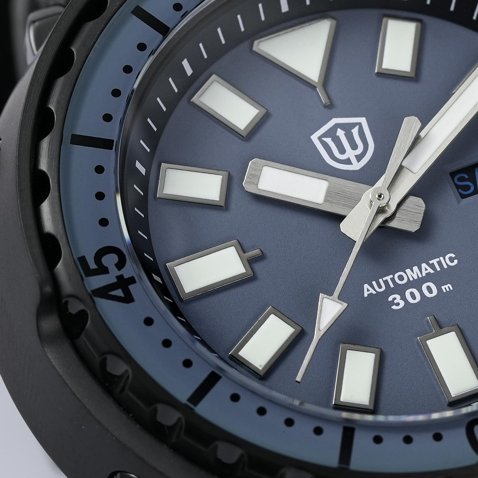 **Watchdives Men's Automatic Diver Watch NH35/NH36A Movement - 300M Waterproof, 47.5MM Case, Sapphire Crystal, Luminous Hands - Perfect for Scuba Diving, Swimming & Outdoor Adventures**