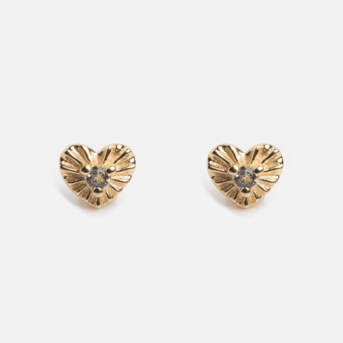 Solid Gold Flat Back Studs Earrings for Women - Hypoallergenic & Tarnish-Free - Perfect for Daily Wear, Parties & Gifts
