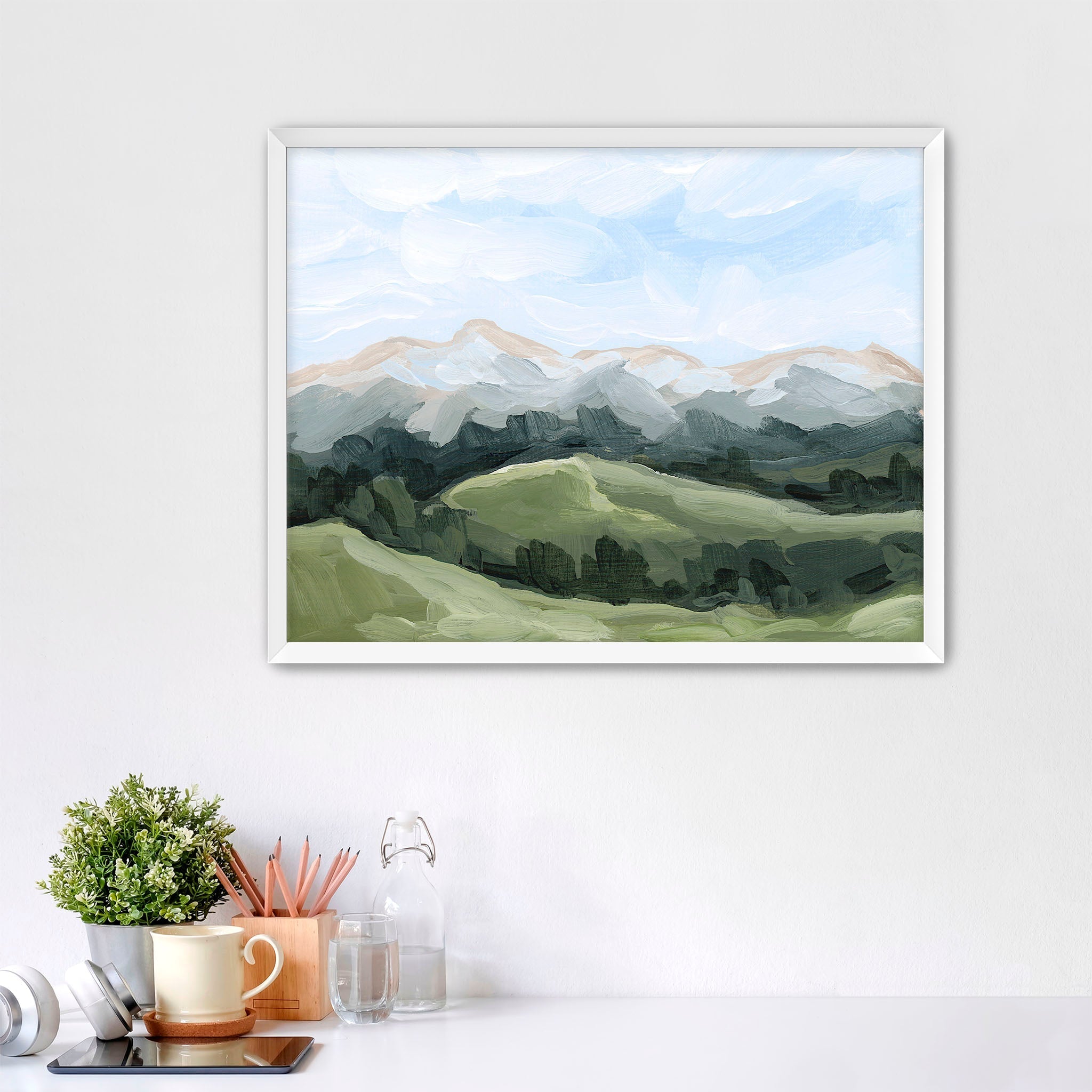 Never Summer Art Print - High Quality Wall Decor for Home & Office - Perfect for Living Room, Bedroom & Workspace