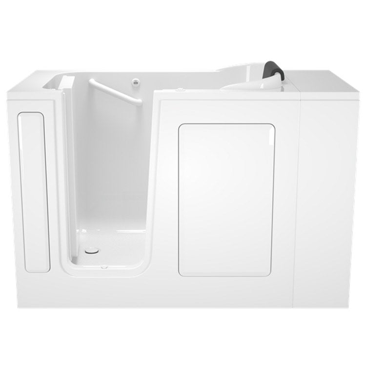 28W x 48L Gelcoat Walk-In Whirlpool Bathtub with Left Hand Drain - 2848 Series - Perfect for Spa-Like Relaxation in Small Bathrooms