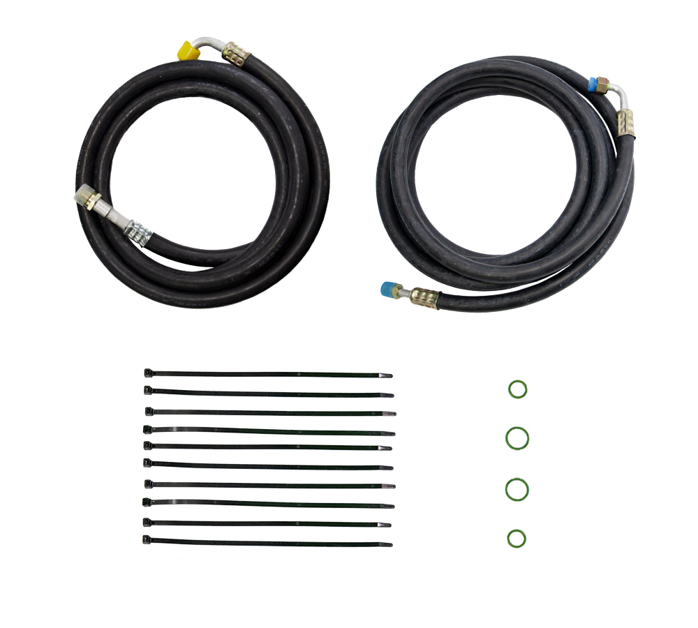 1990-1994 Chevy Suburban Rear AC Line Replacement Kit - OEM Fit AC Refrigerant Hose Assembly for GMC Yukon & Tahoe Models - Perfect for Summer Cooling System Repairs