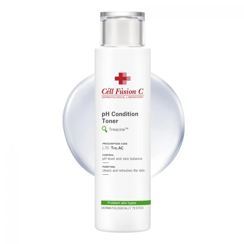 Cell Fusion C TRE.AC pH Balancing Toner 200ml - Hydrating & Soothing Facial Toner for Sensitive Skin - Perfect for Daily Skincare Routine & Post-Cleanse Hydration