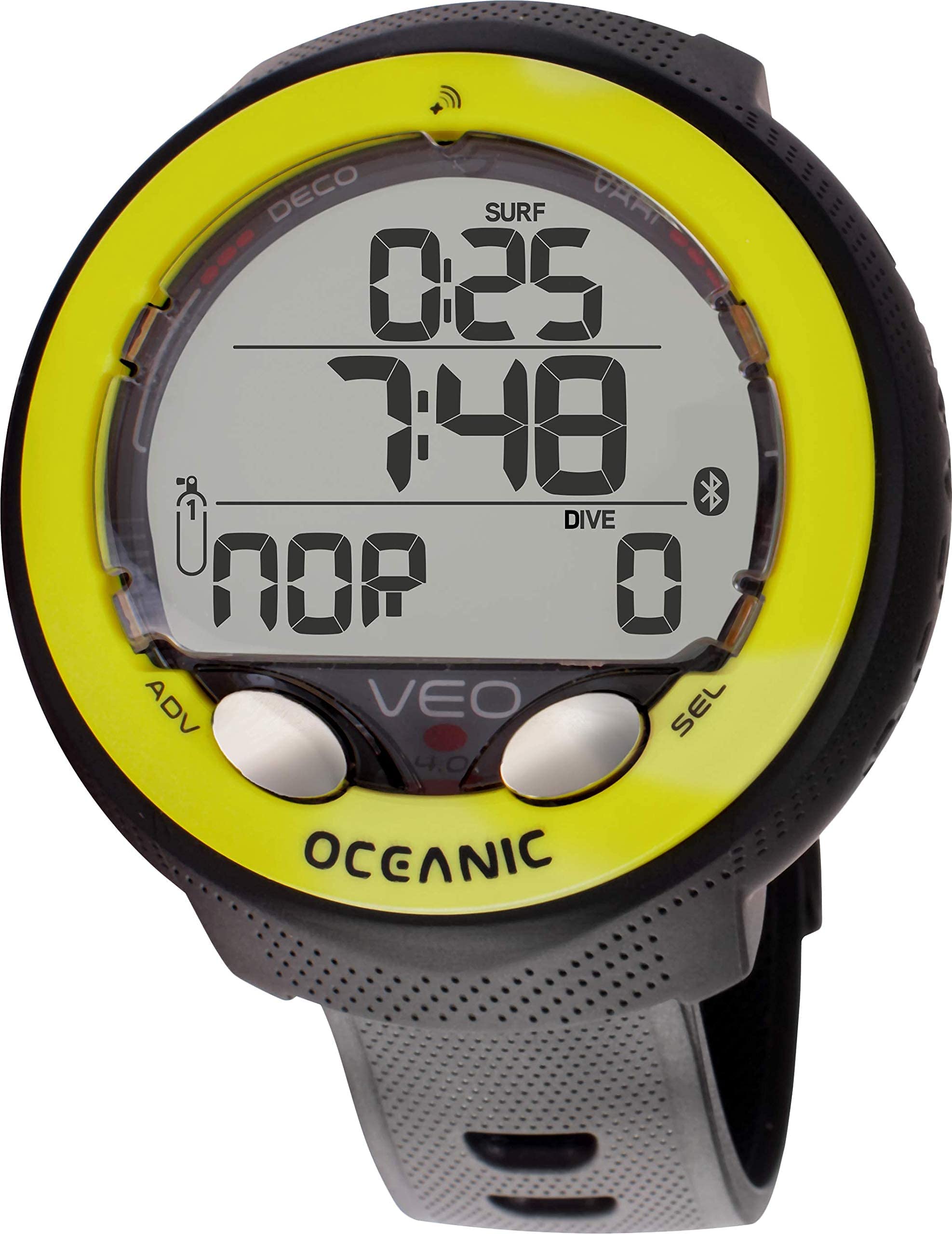 Oceanic Veo 4 Wrist Computer - Scuba Diving Watch with Depth Gauge & Dive Log | Perfect for Recreational & Technical Divers