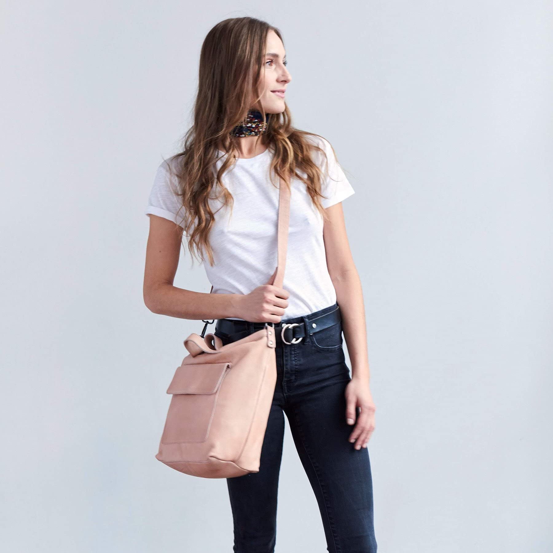 Latico Leathers Bianca Genuine Leather Tote Bag for Women - 100% Authentic Handcrafted Leather Crossbody Purse with Top Handle - Work, School & Travel Essentials (Cognac) | Perfect for Office, Commuting & Everyday Use