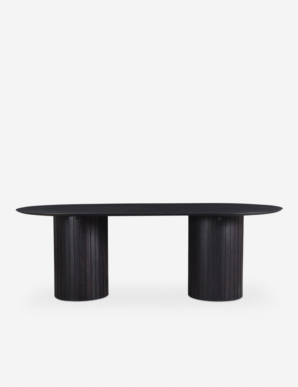 Benedict Oval Dining Table - Modern Wooden Kitchen Table for 6, Perfect for Family Dinners & Entertaining Guests