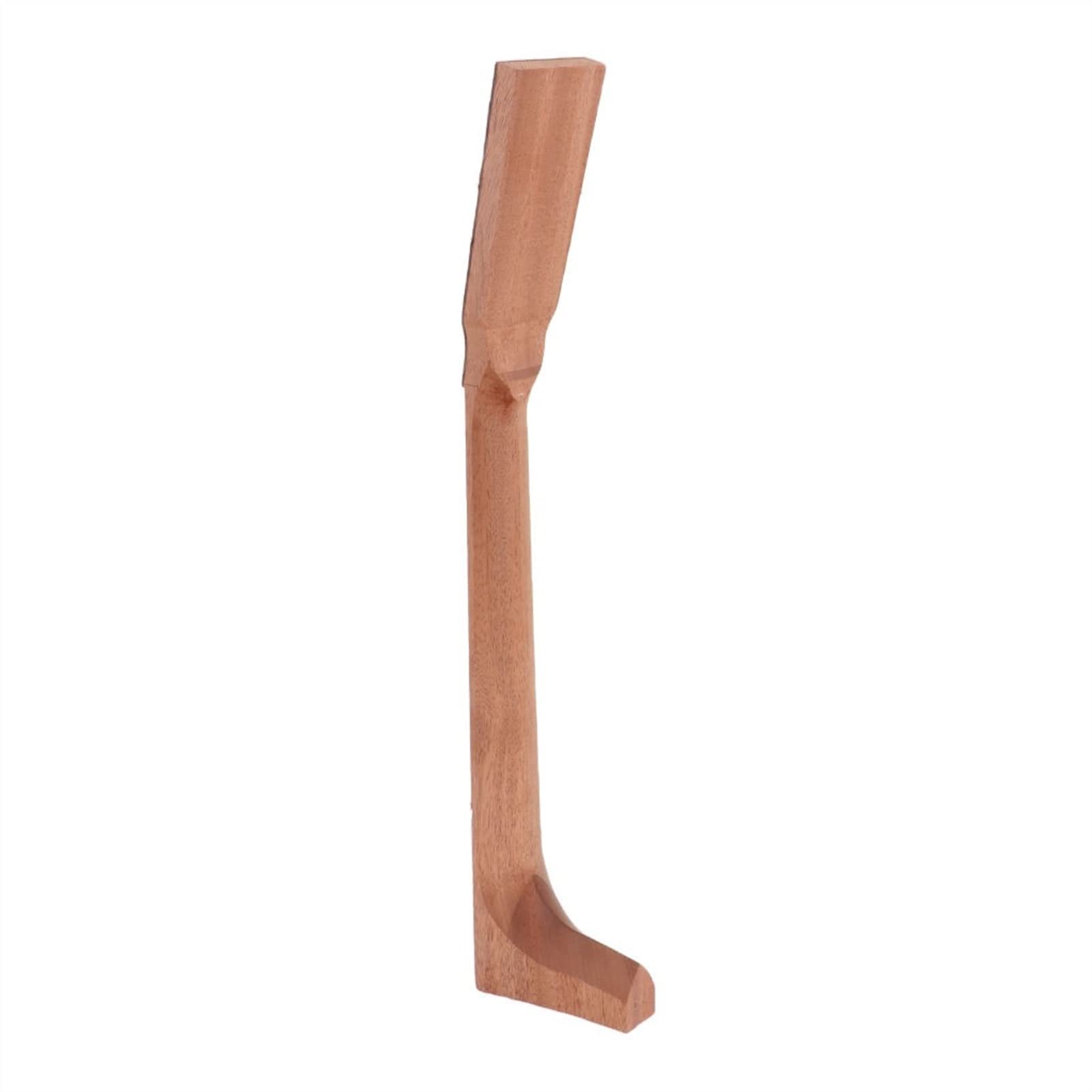 Premium Solid Mahogany Guitar Neck Headstock - Replacement Part for Acoustic Guitar Repair & DIY Luthier Projects | Perfect for Professional Repairs, Custom Builds & Home Workshop Upgrades