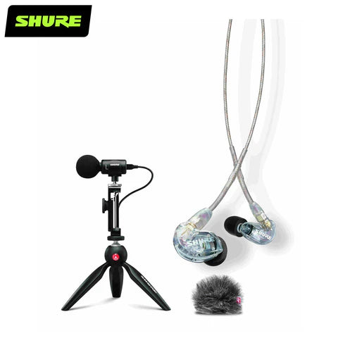 Shure MV88+ Digital Stereo USB Microphone for Podcasting, Recording & Streaming - High-Quality Condenser Mic for YouTube, Gaming & Music Production