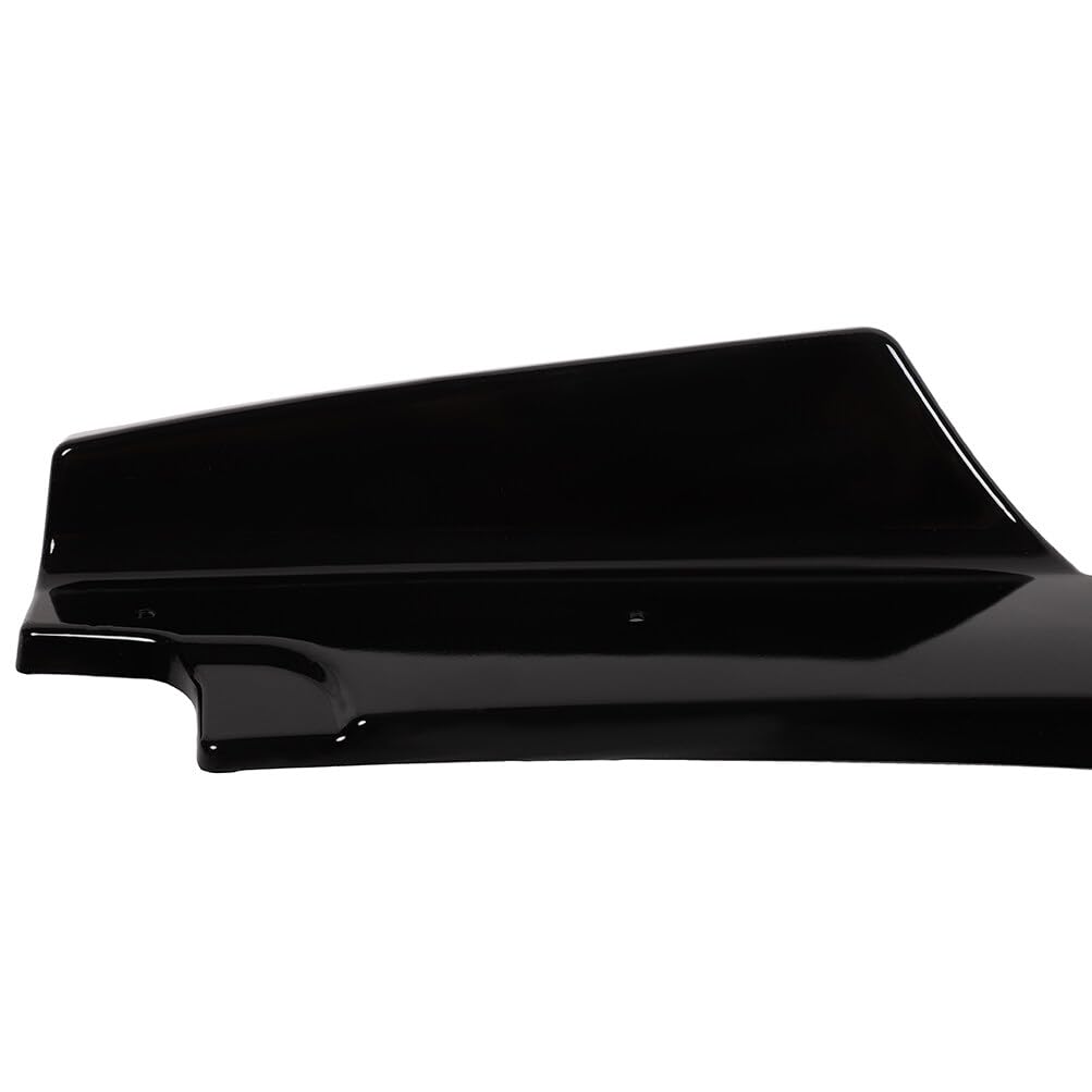 FINDAUTO PP Rear Bumper Lip Body Kit Spoiler for 2016-2019 Honda Civic Sedan - Lower Side Lip Canards Diffuser Splitter Apron Valence - Enhances Aerodynamics & Sporty Look for Street Racing & Car Shows
