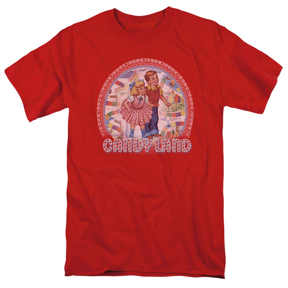 Candy Land Unisex Adult T-Shirt for Men & Women - Soft Cotton Tee for Casual Wear, Gifts & Theme Parties